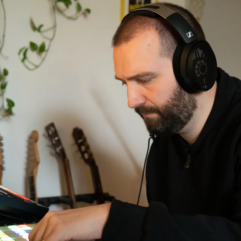 Producing with headphones